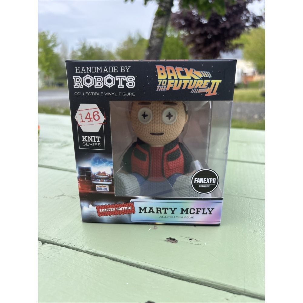Handmade By Robots Marty McFly Back Future 2 FANEXPO Limited Knit series 146 NEW